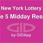 ny lottery midday